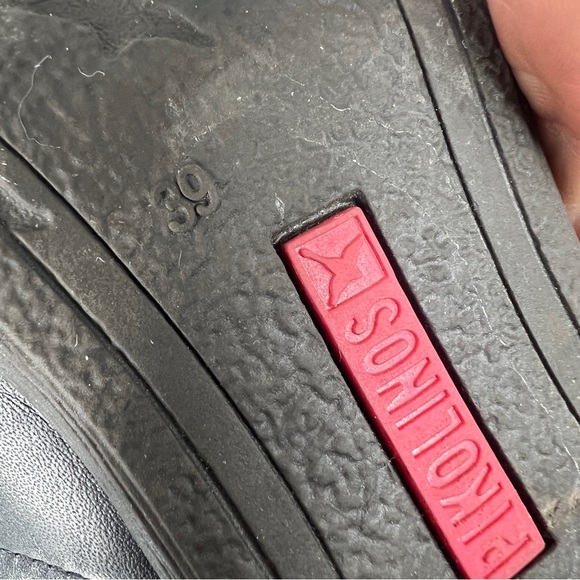 PIKOLINOS gray Black Ankle Booties with two Zippers - Picture 10 of 10